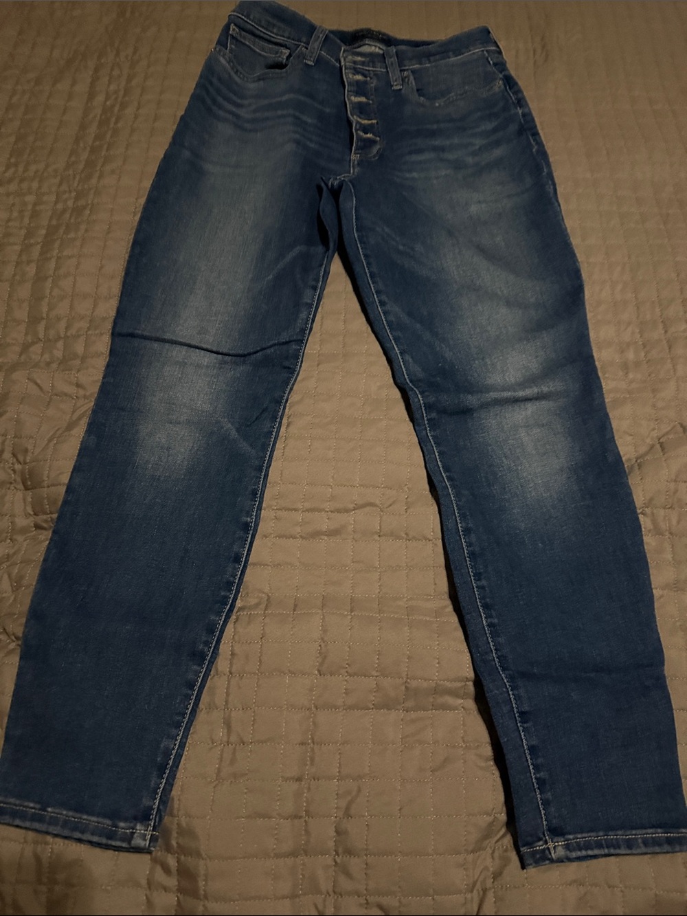 Lucky brand Women's Dark Blue Button-Fly Jeans